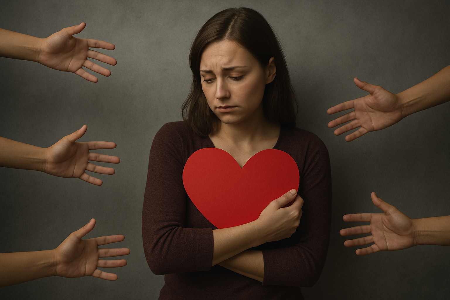 une femme en quête d'amour